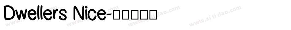 Dwellers Nice字体转换